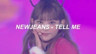 NewJeans 뉴진스 - Tell Me Easy Lyrics Wonder Girls Cover