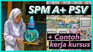 TIPS SPM A+ PSV  Contoh Kerja Kursus & Folio Pendidikan Seni Visual