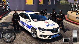 Renault Megane Türk Polis Arabası Oyunu LSPDFR  GTA 5 Gerçek Hayat Polis Modu - Gameplay