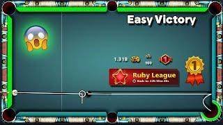 8 Ball Pool Ruby League Rank 1  1.6B Coins Easy Victory