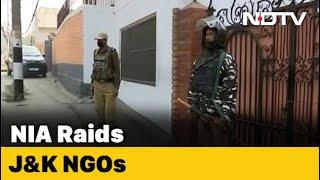 Rights Activist Kashmir NGOs Trusts Raided In Terror Funding Case