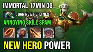 NEW HERO RINGMASTER 17Min GG Immortal Support Offlane with Annoying Skill Spam Dota 2