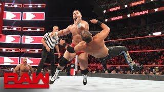 Curtis Axel vs. Dash Wilder Raw Aug. 20 2018