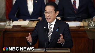 Watch Japanese prime ministers full address to a joint meeting of Congress