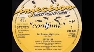 Love Club - Hot Summer Nights 12 Electro Disco-Funk 1983