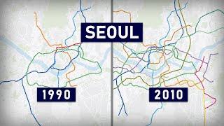 Evolution of the Seoul Metropolitan Subway 1974-2010 Part 1