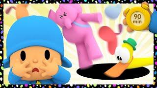 POCOYO & NINA What if You Fell Into A BLACK HOLE? 90 min ANIMATED CARTOON for Kids FULL episodes