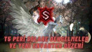 T5 Peri Solare Arenası Sınıf Dengelemeleri ve Yeni Envanter Düzeni