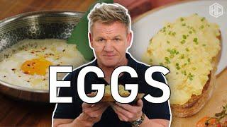 Gordon Ramsay Makes Scrambled and Fried Eggs  Cooking With Gordon  HexClad