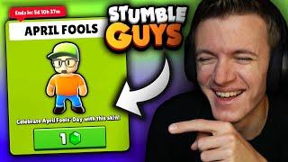 *NEW* APRIL FOOLS GUY IN STUMBLE GUYS 1 GEM