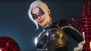 Spider-Man PS4 All Black Cat Cutscenes All DLCs