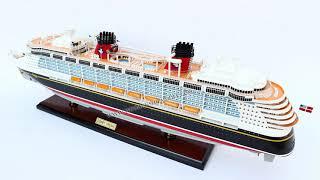 DISNEY DREAM SHIP - WOODEN MODEL 100 CM - HANDICRAFTS FROM GIA NHIEN CO. LTD - VIETNAM