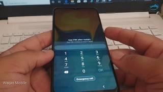 How to Unlock PatternPassword Pin Lock Samsung Galaxy A20 Without Pc by Waqas Mobile