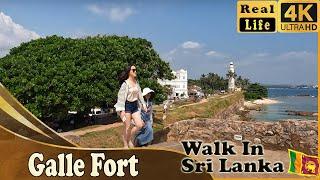 A Journey Through Galle Fort Discover History & Beauty in 4K  Natural Sound
