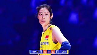 THE QUEEN IS BACK  Zhu Ting DOMINATED Volleyball Nations League 2024