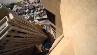 Parkour extremo saltos a 43 pisos de altura