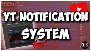 NEW - How to make a YOUTUBE NOTIFICATION SYSTEM for your discord bot  Discord.js V14