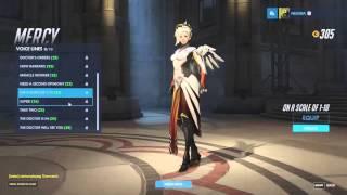 Overwatch Japanese Voice Lines - Mercy