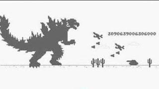 Chrome Dinosaur Game Attempting World Record