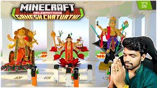 CELEBRATING GANESH CHATURTHI IN MINECRAFT   in Telugu  Maddy Telugu Gamer