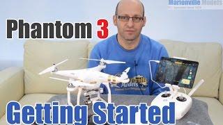 DJI Phantom 3 ProAdvanced Quick Start Guide Setup & How To