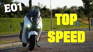 YAMAHA E01 CONCEPT - TOP SPEED INCL. GPS