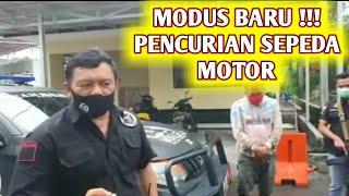 MODUS BARU PENCURIAN SEPEDA MOTOR ll Pinjam motor antar anak istri