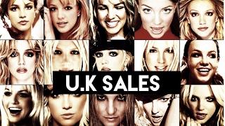 Britney Spears UK Singles and Album Sales