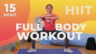 Olahraga di Rumah 15 Menit Bakar Lemak Seluruh Tubuh dengan HIIT Cardio Workout