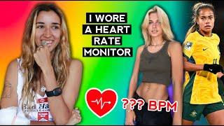 Reacting to Lesbian Thirst Traps wearing a HEART RATE MONITOR ️‍