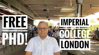 Get a Free Doctorate Degree from Imperial College in 3.5 years
