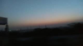 Look of outside from Railyatri smart bus at 500 am  vlog