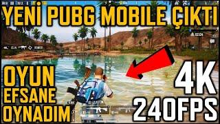 YENİ PUBG MOBILE ÇIKTI  4K 240 FPS OYNADIM  GAMEPLAY  YENİ GÜNCELLEME  ÇİN  HD PUBG MOBILE