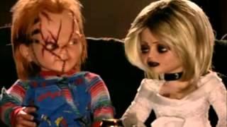 Seed Of Chucky- Chucky And Tiffany Watch TV And Reflect