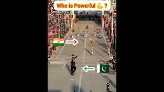  Border Fight Scene in Flag Ceremony at Attari Wagah Border