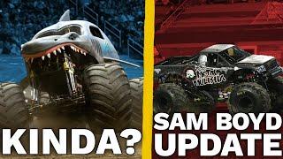 Monster Jam 2025 Teasers... Sam Boyd Stadium Update Monster Truck News