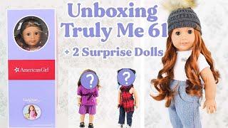 Unboxing and Review Of American Girl Doll Truly Me 61 + 2 Extra Dolls