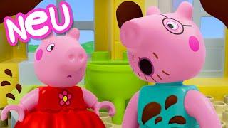 Peppa-Wutz-Geschichten  Das Schlamm-Rätsel  Videos für Kinder 