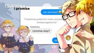 Tsukihina I promiseHinata Manager AUBakashimaaHaikyuu text