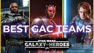 Ranking 40 BEST GAC Teams in SWGOH No Galactic Legends February 2024