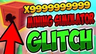 MINING SIMULATOR ITEM GLITCH - Roblox Gameplay