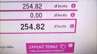 Ostrzeżenie  T-Mobile zawyża fakturę   Ponoć błąd systemowy