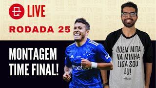  LIVE DICAS RODADA 25  CARTOLA 2024 DÁ PRA OUSAR NO CAPITÃO