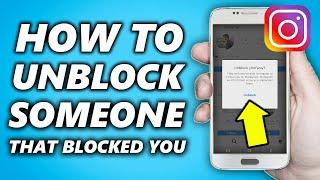 How to Unblock People on Instagram That Blocked You 2024 100% WORKING