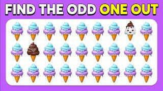 Find the ODD One Out  Sweets and Drinks Emoji Quiz  Monkey Quiz