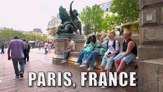 Paris France Walking tour in Paris 4K HDR - Paris 2024