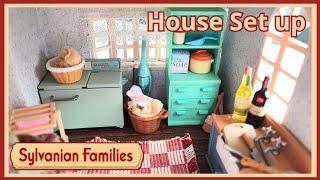 Dollhouse Cottage set up - Sylvanian Families  Calico Critters House