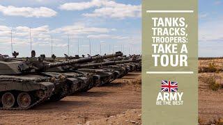 Tanks Tracks Troopers  Take a Tour of a Challenger 2  British Army