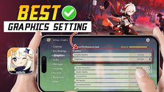 How to Set Best Graphics in Genshin Impact on iPhone  Set high Graphic setting for low end device