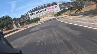 WeatherTech Raceway at Laguna Seca Parade Laps during AHRMA Motofest 2023